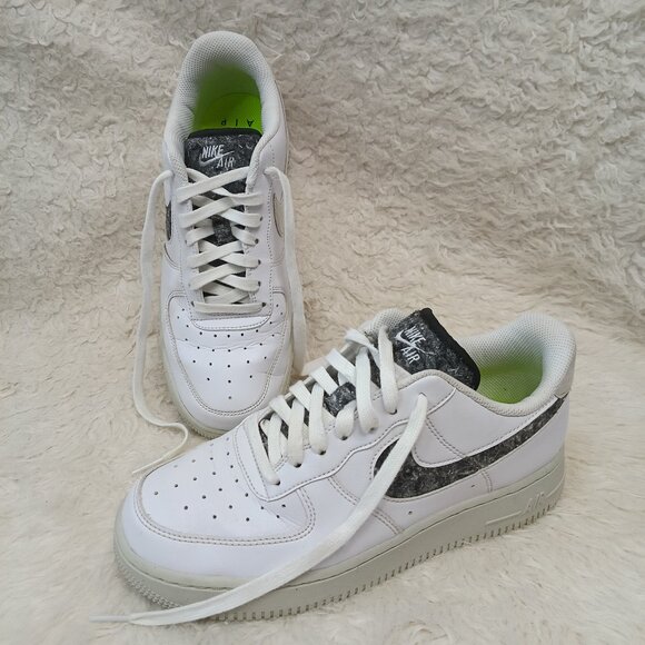 Nike AF1 '07 SE Recycled Black Women’s Size 8 DA6682-100 - Picture 1 of 9